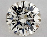 Classic Diamond Halo Pendant with 0.52 carat Round diamond Excellent cut K color SI2 clarity Natural Diamond