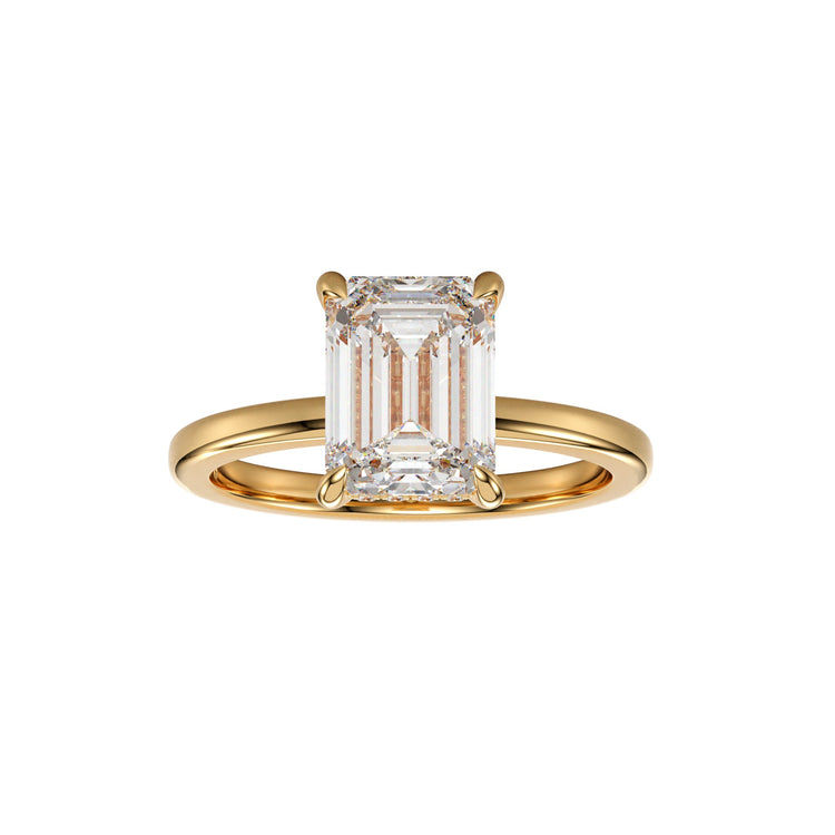 Yellow Gold - Emerald