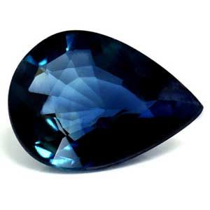 1.1 Carat Pear Shape Sapphire Gemstone