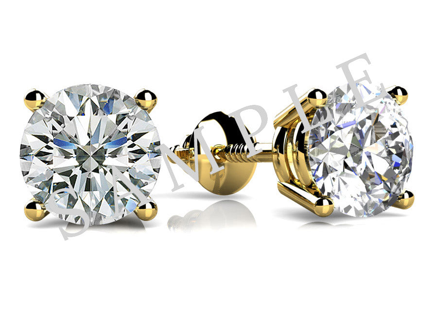 Bailey Studs yellow gold