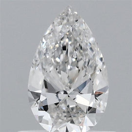 0.62 Carat Pear Shape Lab Grown Diamond