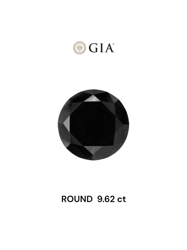 9.62 Carat Round Shape Natural Diamond