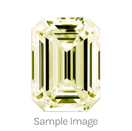 0.5 Carat Emerald Shape Natural Diamond