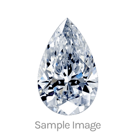 0.5 Carat Pear Shape Natural Diamond