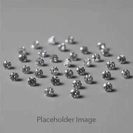 0.9000 ct avg Round Melee 1.10–1.14 mm IF BLACK Dark Natural Melee