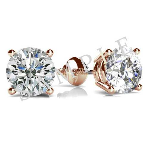 Bailey Studs rose gold