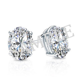 Bailey Studs With 0.63 Carat Round Shape Lab Diamond