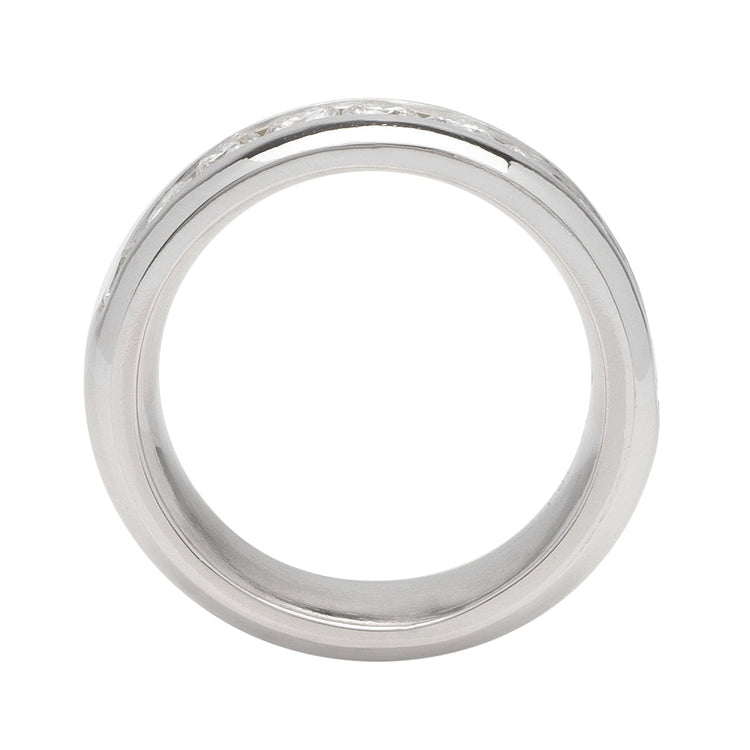 Maxwell Diamond Wedding Band 14k White Gold; 2.04 ctw