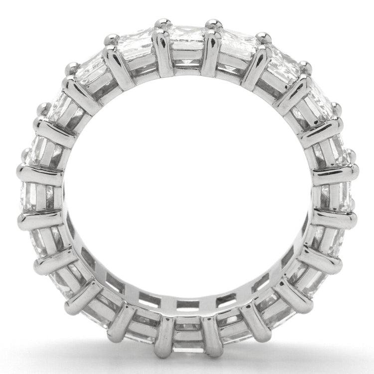 Radiant Cut Diamond Eternity Band 5.15 ctw in 14K WG