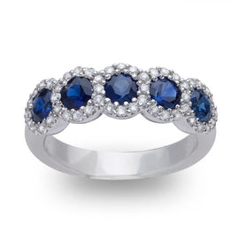 Blue Ivy Blue Sapphire Ring; 1.35ctw