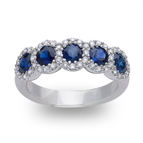 Blue Ivy Blue Sapphire Ring; 1.35ctw