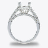 Annabelle Halo Diamond Engagement Ring; 0.90ctw
