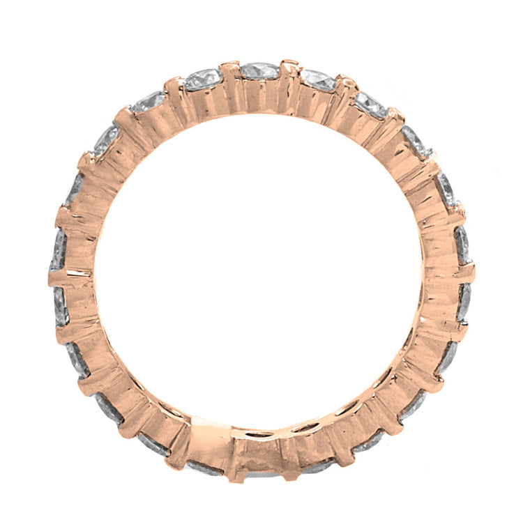 14K Gold Wedding Band; 1.20 ctw