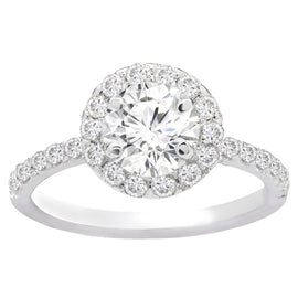 Delaina 14K Diamond Engagement Ring; .33 ctw