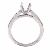 Alvera 14K White Gold Diamond Engagement Ring; 0.70 ctw