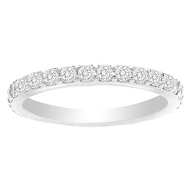 14K Gold Wedding Band; .60 ct