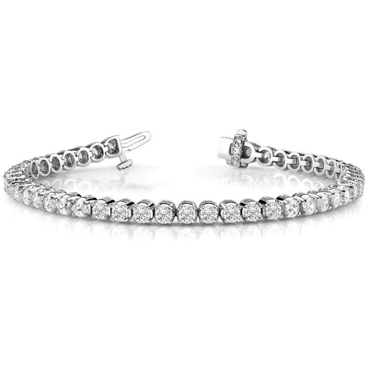 2.20 ctw in 14K White Gold Diamond Bracelet