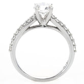 Brina 14K White Gold Engagement Ring; 2.06 ctw