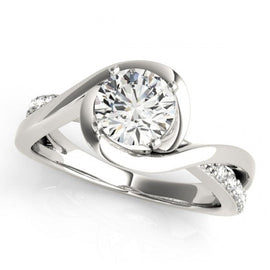 Bianca Solitaire Diamond Engagement Ring