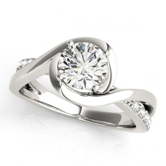 Bianca Solitaire Diamond Engagement Ring