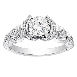 Cupid's Diamond Engagement Ring; Diamond .20 ctw