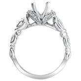 Cupid's Diamond Engagement Ring; Diamond .20 ctw