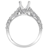 Anya Diamond Engagement Ring in 14K White Gold; 0.55 ctw