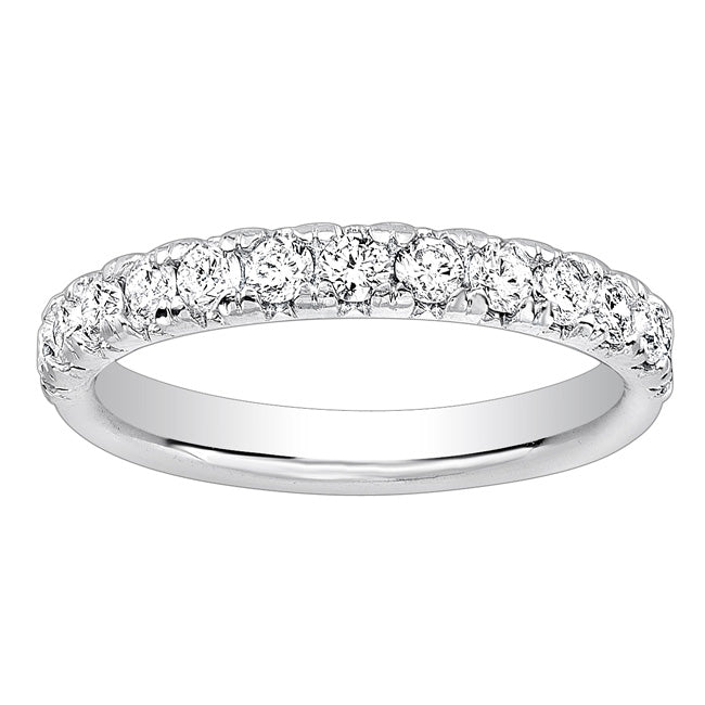 Ladies Diamond Wedding Band; Diamond .74 ctw