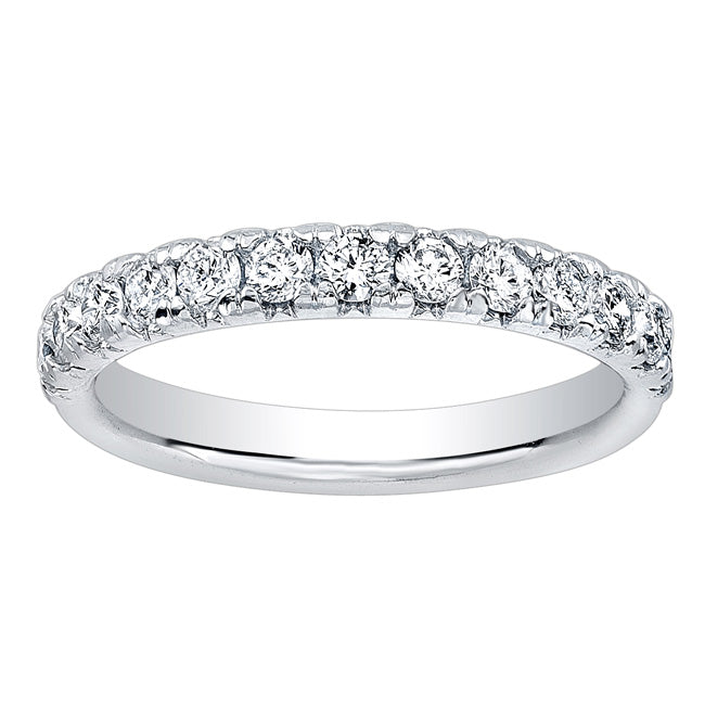 Ladies Diamond Wedding Band; Diamond .74 ctw