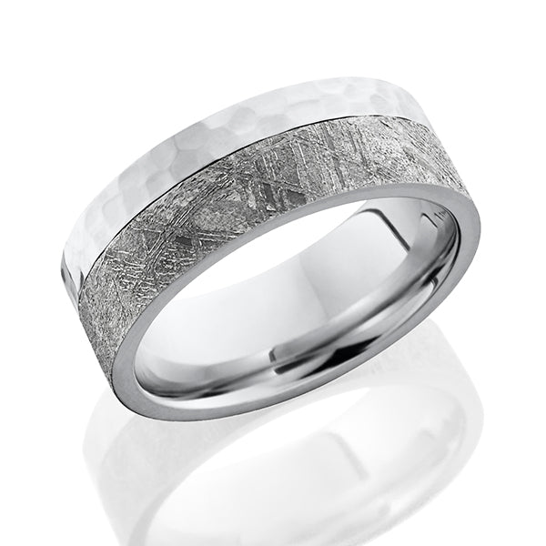 Meteorite Edge Men's Wedding Band