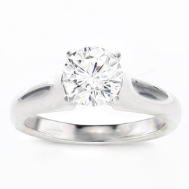 Damaris 14K White Gold Solitaire Engagement Ring