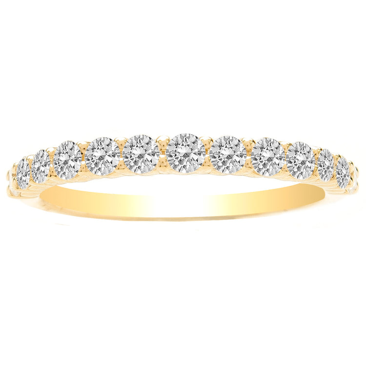 Whyla Diamond Wedding Band in 14K Yellow Gold; 0.55 ctw