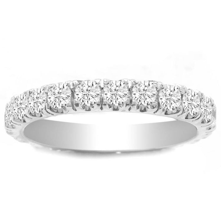 14K Diamond Eternity Band; 1.20 ct