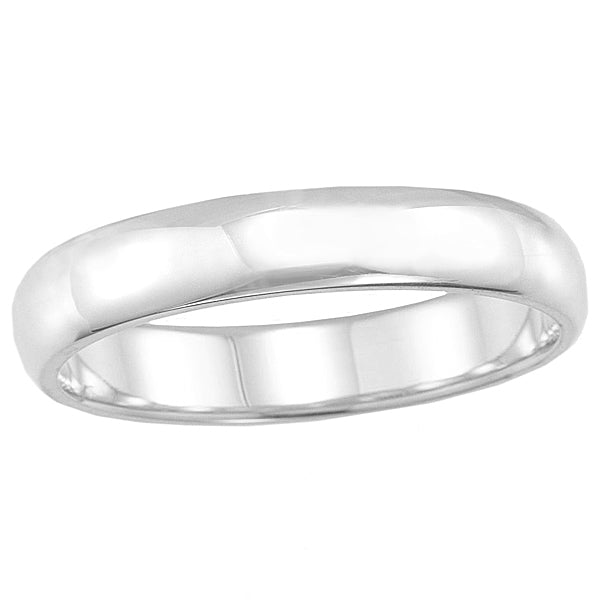 Platinum 4mm Men's Band