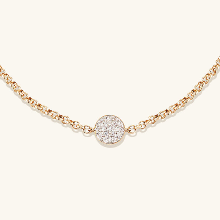 Delicate diamond eternity ring II