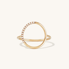 Delicate diamond eternity ring V