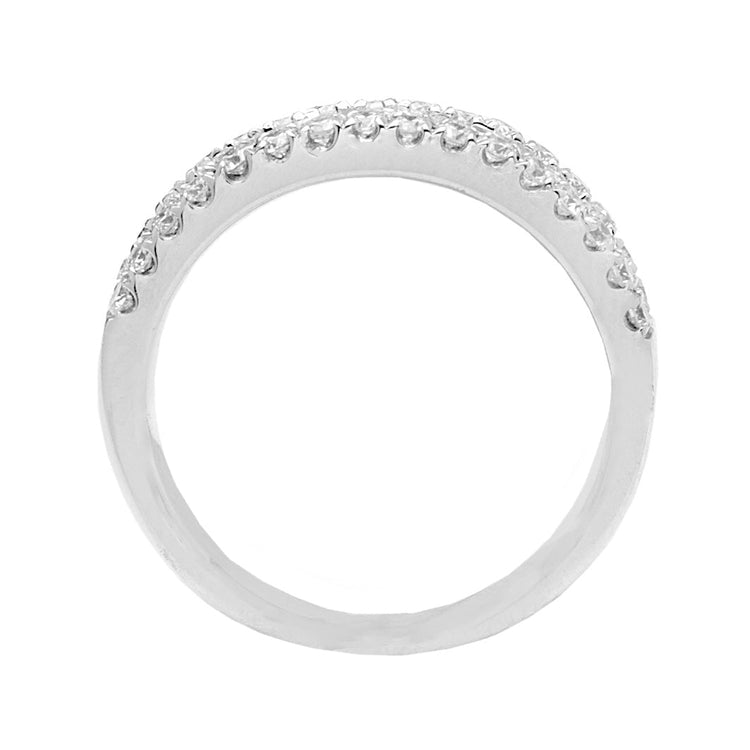 Liliana Pave Diamond Wedding Band in 14K Gold; Diamond 1.50ct