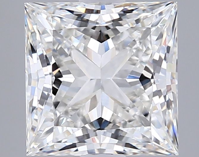 2.51 Carat Princess Shape Lab Grown Diamond