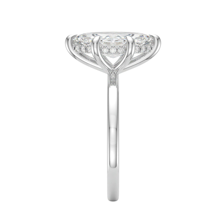 White Gold - Marquise