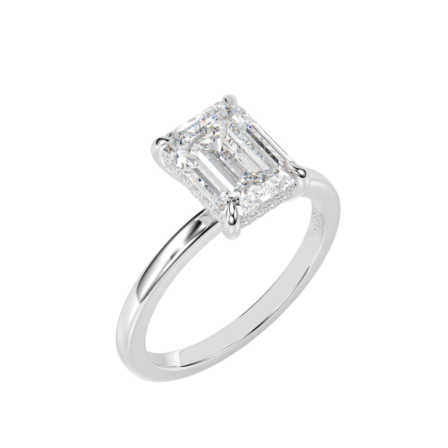 White Gold - Emerald