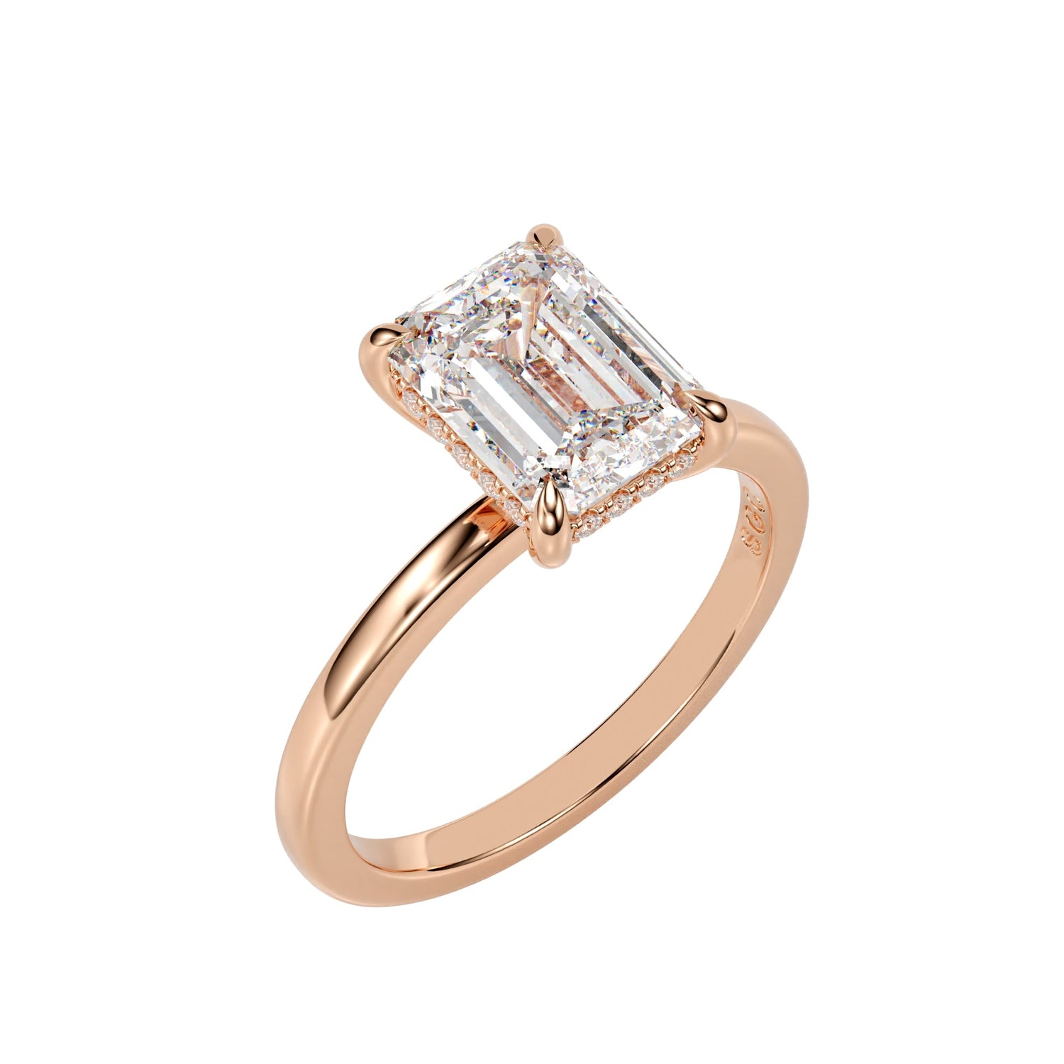 Rose Gold - Emerald