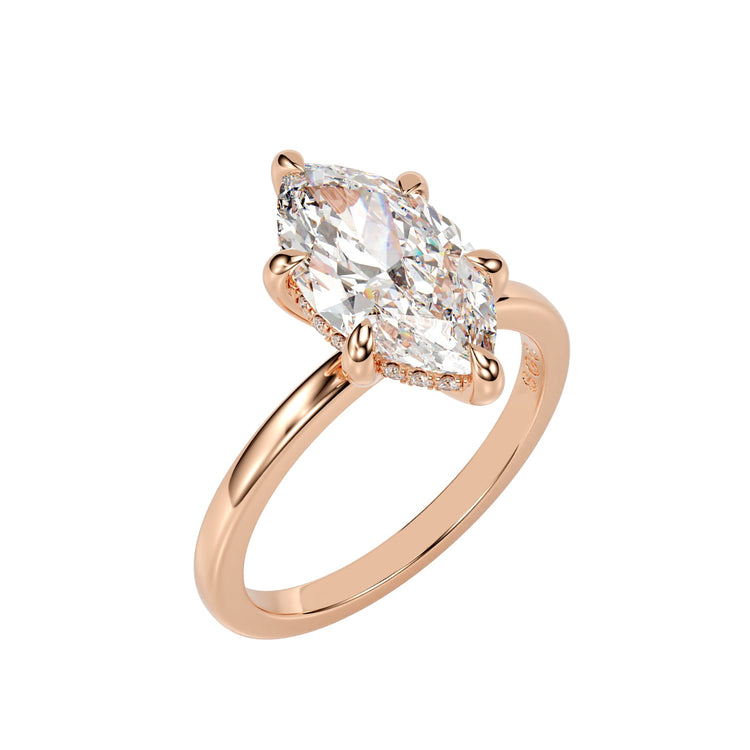 Rose Gold - Marquise