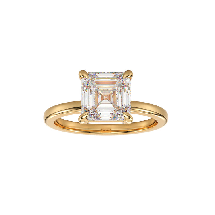 Yellow Gold - Asscher