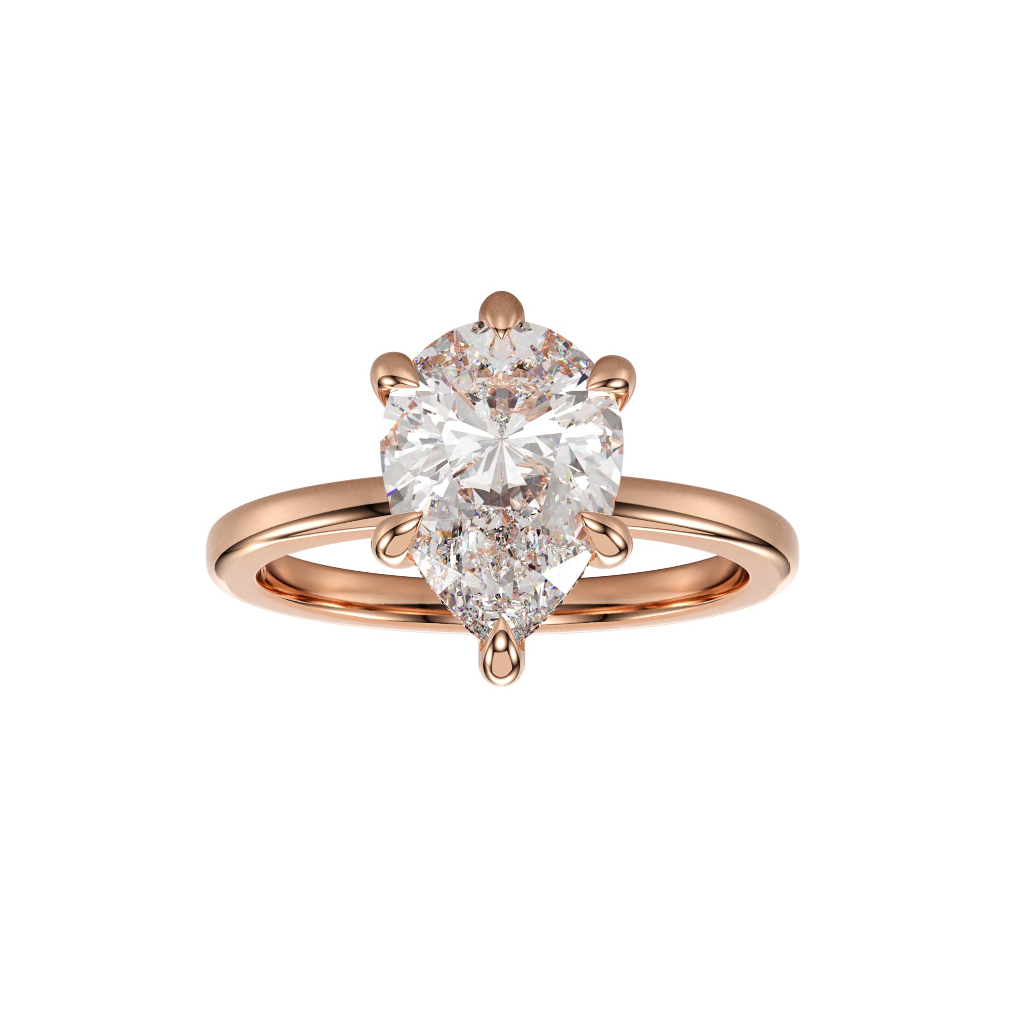 
                    Rose Gold - Pear
                  