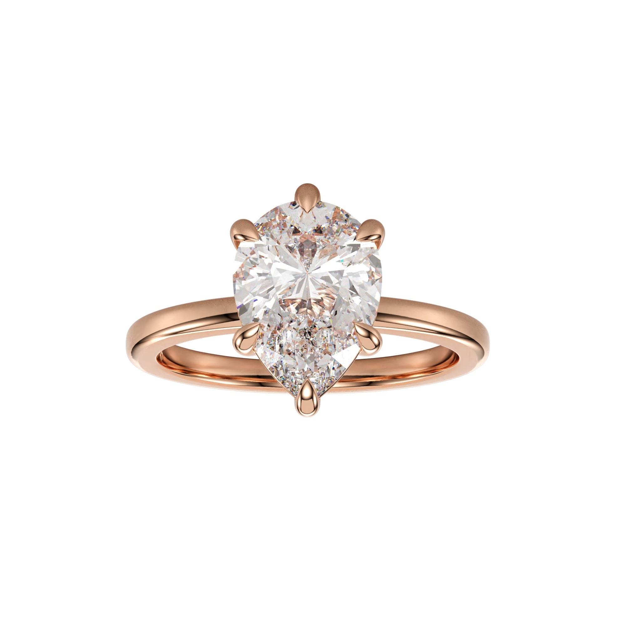 
                    Rose Gold - Pear
                  