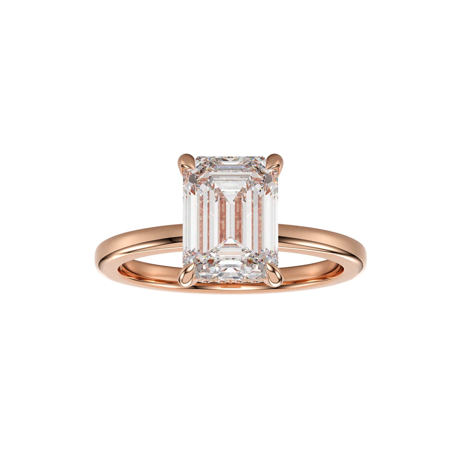 Rose Gold - Emerald