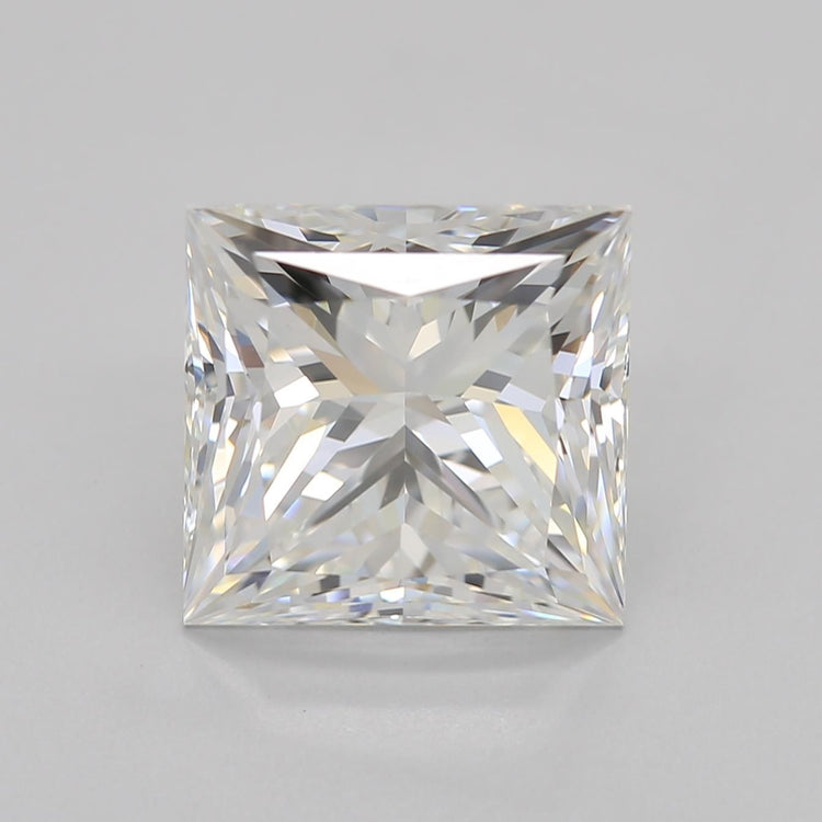 3.04 Carat Princess Shape Lab Diamond