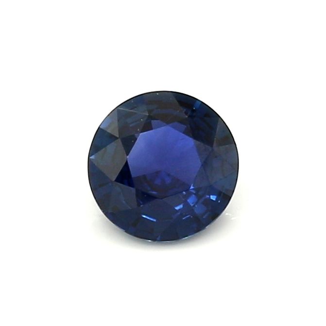 0.58 Carat Round Shape Sapphire Gemstone