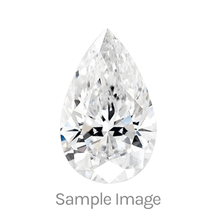 0.4 Carat Pear Shape Natural Diamond