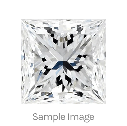 0.31 Carat Princess Shape Natural Diamond